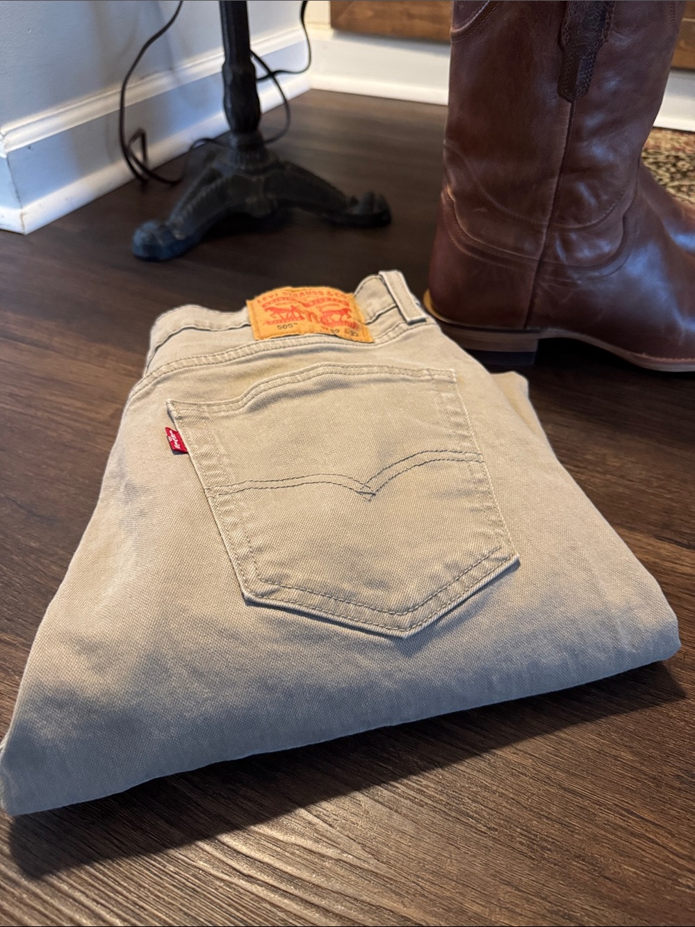 Levi's Men's Beige 505 Jeans 32x32